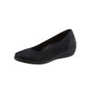 Ballerina CLASSIC, Damen, Gr. 37, blau (marine), Nubukleder, feminin, Schuhe