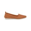 Slipper ANDREA CONTI, Damen, Gr. 43, braun (cognac), Glattleder, Leder, modisch, Schuhe