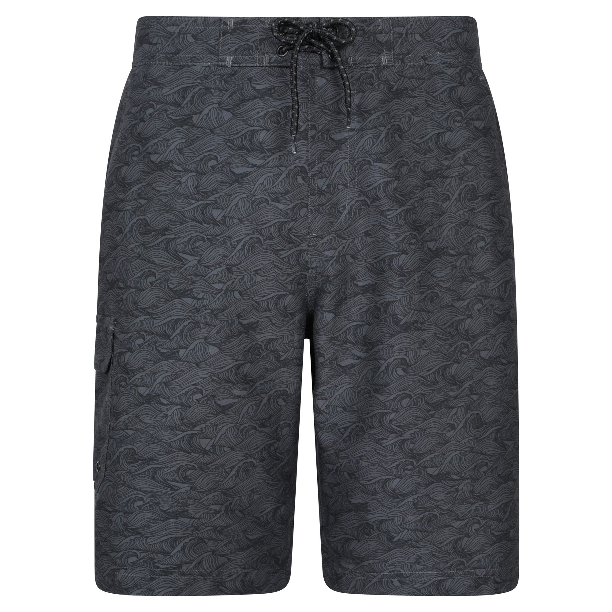 Mountain Warehouse - "Ocean" Boardshorts für Herren (Dunkelgrau) Image