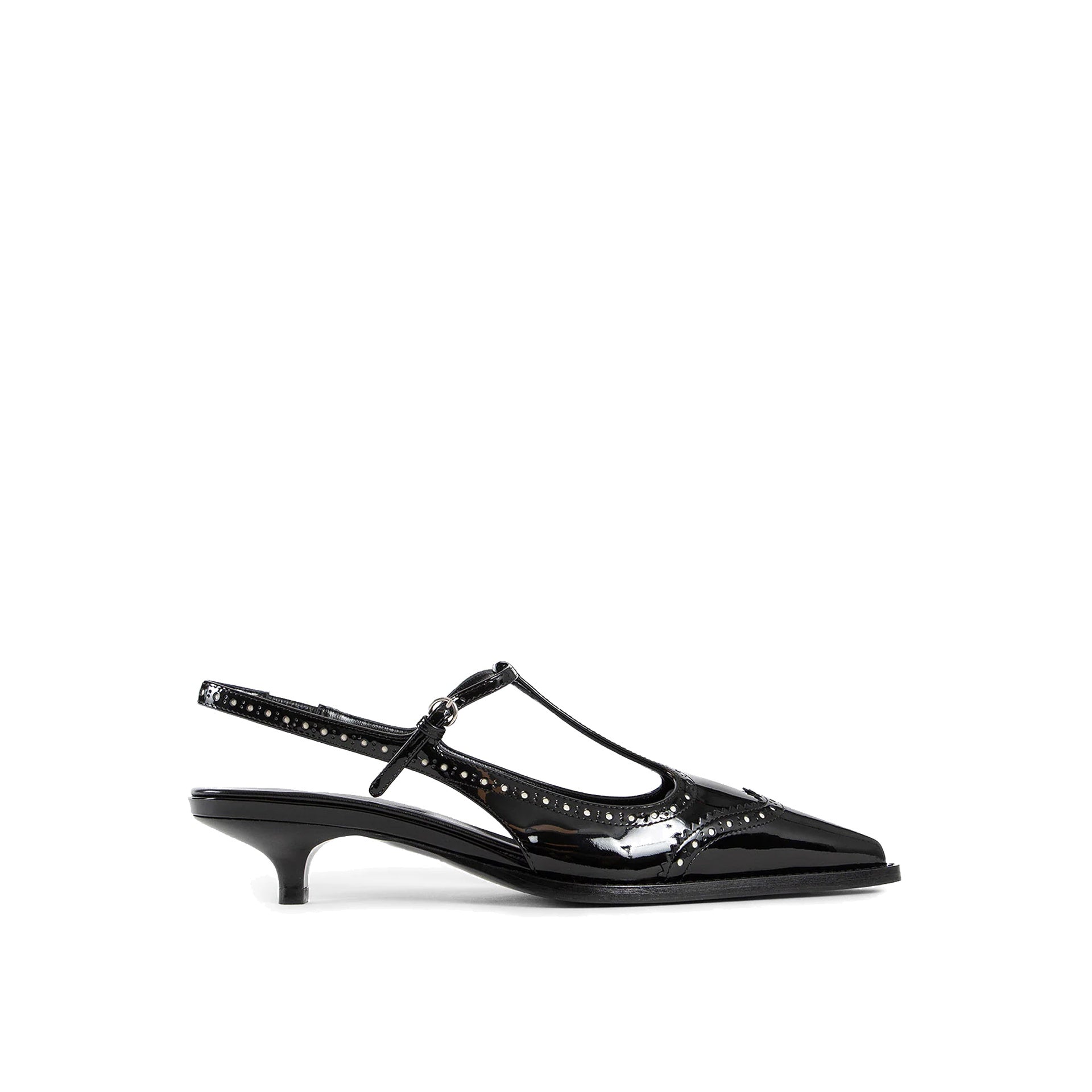 Miu Miu Leder Slingback-Pumps 38,5 EU/IT