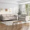 2 Piece Living Room Sofa Set, 3 Seat Couch and Loveseat Furniture, Modular Sectional Sofas