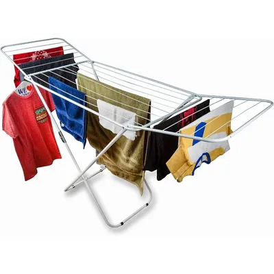 Foldable Clothes Drying Rack Dryer (White)