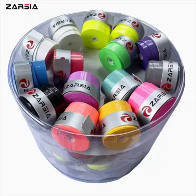 ZARSIA Super Sticky Thin Tennis Badminton Racket Hand Glue Sweatband Wear-resistant Non-slip 60pcs