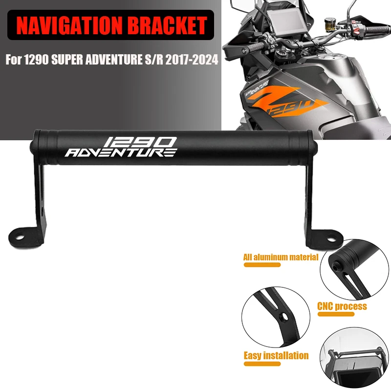 Supporto per telefono Navigazione Per 1290 SUPER ADVENTURE S/R 1290 SUPER ADV SR 1290 ADV 2017-2024 Supporto per staffa di navigazione per telefono GPS