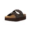 Badeschuh CRUZ "Gaze", Herren, Gr. 37, braun (karamell), Rindsleder, feminin, Schuhe, Mit Chunky-Sohle und atmungsaktivem Komfort