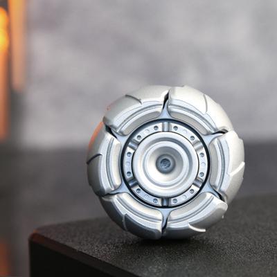 TEMU Magnetic Edc Fidget Spinner For Adults - Magnetic Metal Fidget Toy With Colorful Axle, Smooth Spinning Top For Relax & Focus, Durable Metal Construction Image