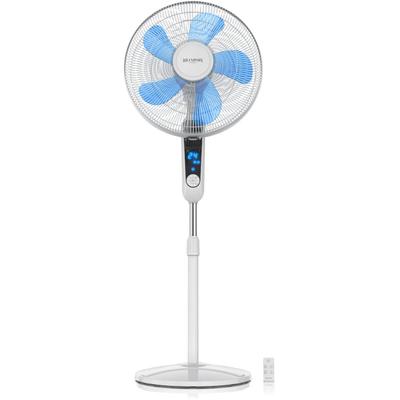 Standventilator dc Motor mit Fernbedienung + led Display, Oszillation, Ventilator leise, Höhe Image