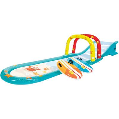 Intex - Wasserrutsche 561 x 137 x 99 cm Surfin Fun Slide 561 cm lange Rutsche Image
