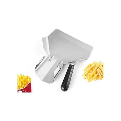 Pommes-Frites-Schaufel, Popcorn-Schaufel, Pommes-Frites-Schaufel aus rostfreiem, verdicktem Stahl,
