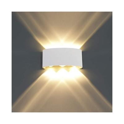 Moderne LED-Wandleuchte, Wandleuchte, 6 W, Warmweiß, für Badezimmer, Veranda, Schlafzimmer, Flur, Image