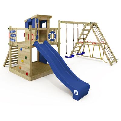 Wickey - Spielturm Klettergerüst Smart Surf, Schaukel & Rutsche, Kletterturm mit Sandkasten, Leiter Image