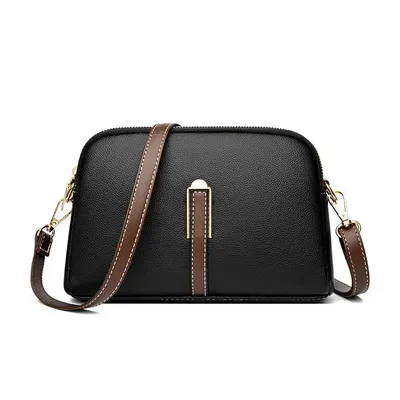 2025 New Korean Women's Bag Shell Bag Simple Shoulder Bag Change Bag Texture Crossbody Small Bag