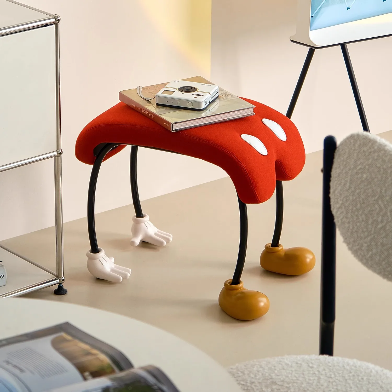 Haushalt Unteren Rückenlehne Hocker Moderne Schuh Ändern Hocker Mode Kreative Cartoon Kleine Bank Kleinen Stuhl Neue