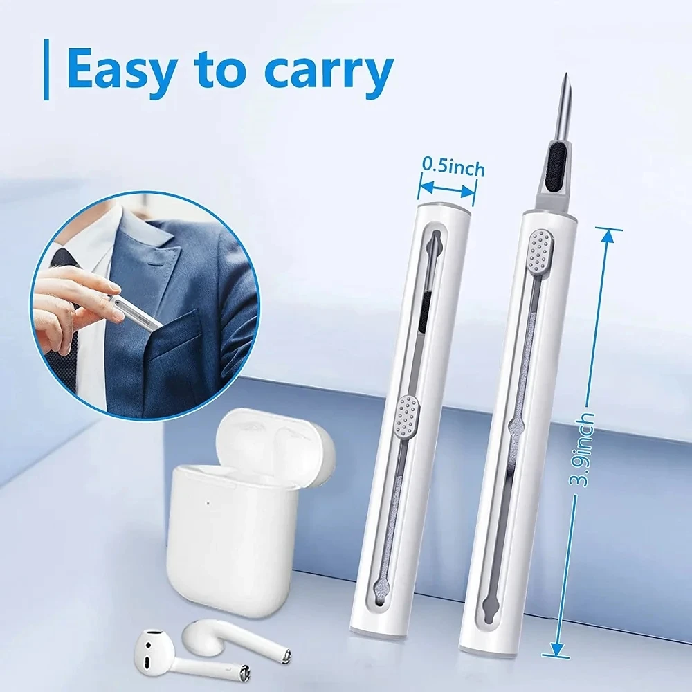 Cleaner Kit for Airpods Pro2 3 2 1 Bluetooth Earphones Cleaning Tool Durable Earbuds Case Clean Brush Pen for Xiaomi Huawei Image