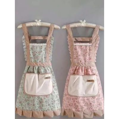 Home & Living, Kitchen & Dining, Kitchen Tools & Gadgets, Canvas Floral Hand Wipe Apron, Kitchen