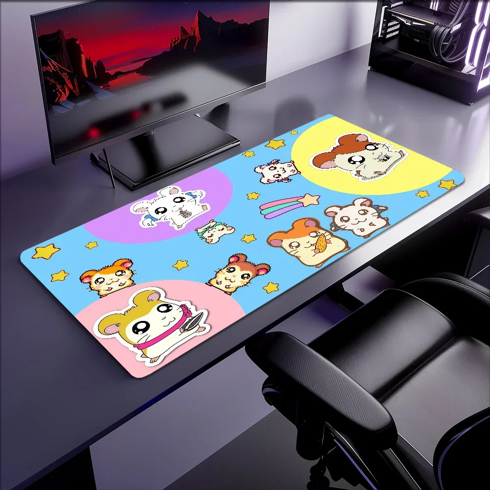 Gummi Desktop XXL Niedlicher Cartoon Schreibtisch S Rutschfestes Gaming Verdicktes großes Ratten-Hamtaro-Mauspad Büro Image