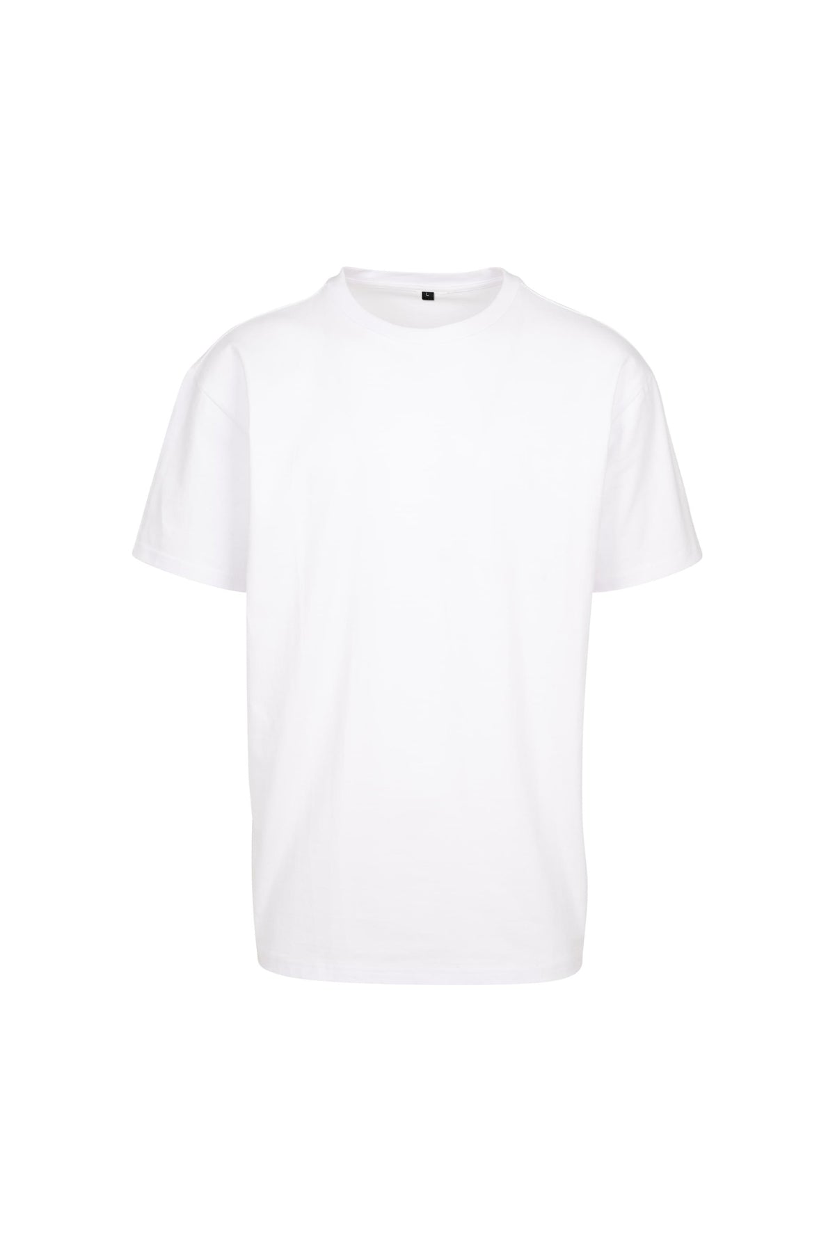 Schweres, übergroßes T-Shirt – Weiß Image