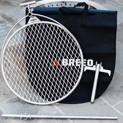 Outpost Grill 24 - Standalone Campfire Grate X Series Accessory Stainless Steel, Durable, Campfire