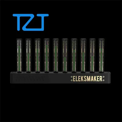 TZT EleksMaker T10 RGB Rhythm Light with Aluminum Base Retro Pseudo Glow Tube Electronic Tube Music