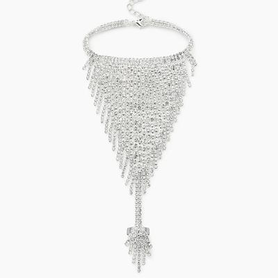 Women's Ring Bracelet / Slave bracelet Classic Precious Gypsophila Fashion Luxury Rhinestone Bracelet Jewelry Silver / Gold For Gift Daily Engagement Prom