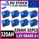Magazzino UE 8000 Cicli 360AH Lifepo4 Batteria 3.2V Litio Ferro Fosfato Cella Ricaricabile FAI DA TE 12V 48V Per Camper Barca Solare campeggio
