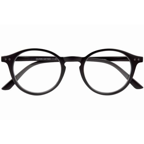 Lesebrille QUINN, schwarz, +2.50 dpt