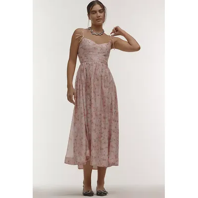 En Saison Josette Sleeveless Midi Dress
