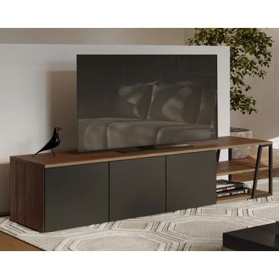 TemaHome »Albi« Lowboard Schwarz mit Walnuss Image