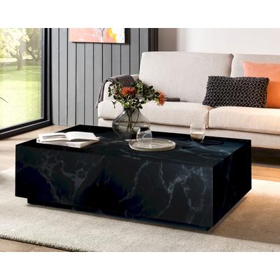SalesFever »Jacey« Couchtisch Marmoroptik schwarz Image