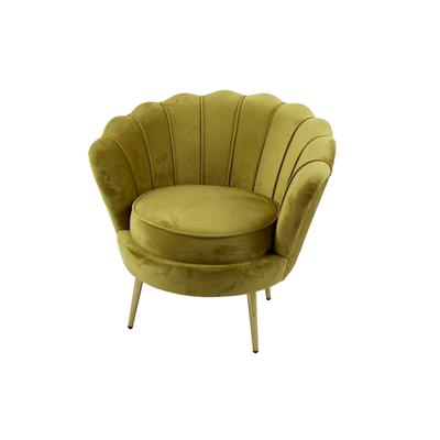 VOSS Design »Audrey« Samt Sessel senfgelb Image