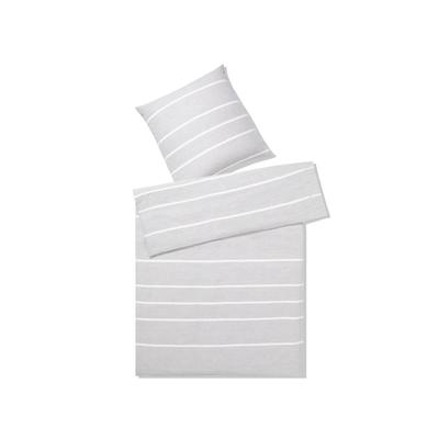 Elegante Bettwäsche »Relax« Hellgrau 7047-19 – erhältlich in 10 Größen Image