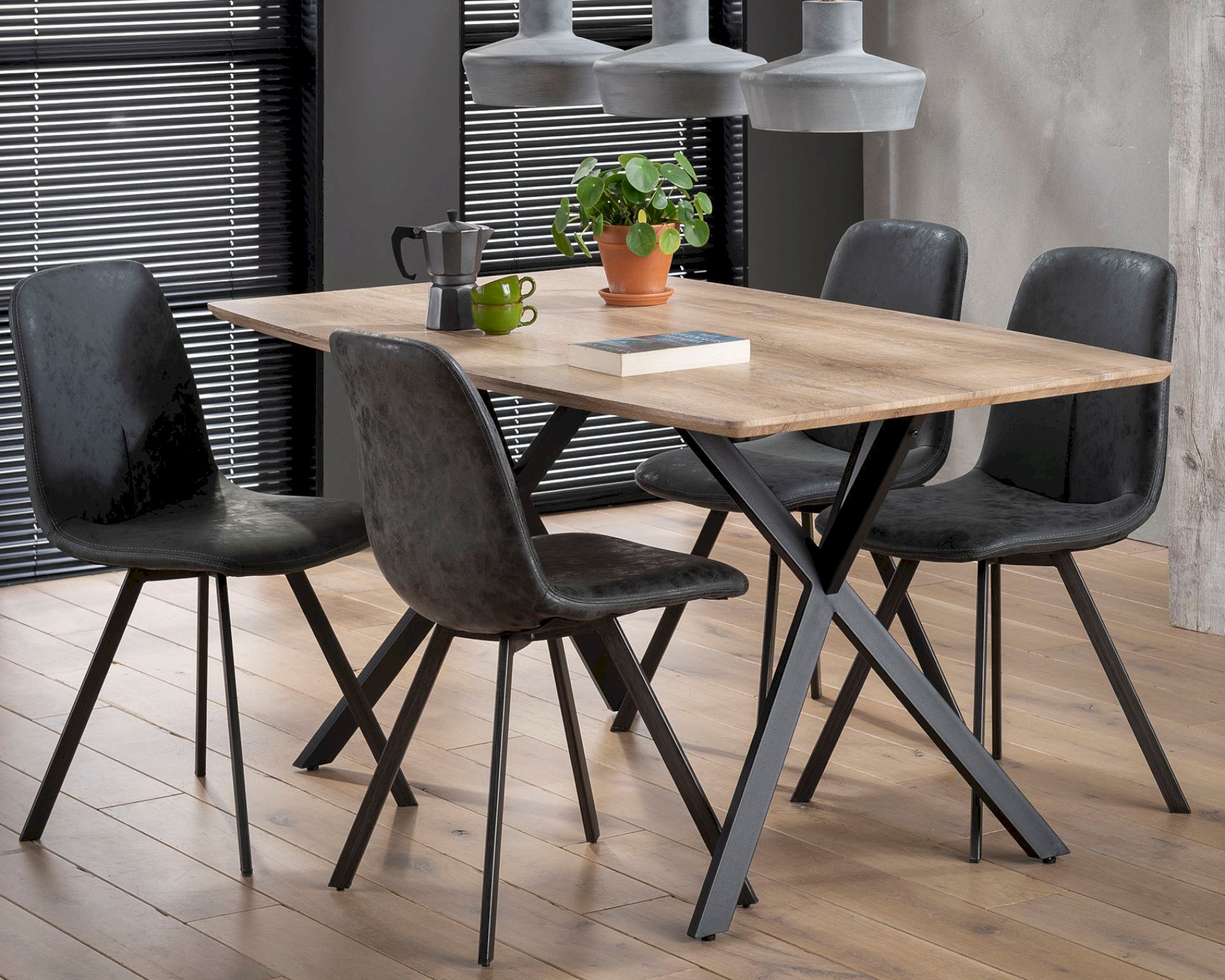 designline »Merk« Esstisch Eiche – erhältlich in 2 Größen