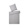 Elegante Casual Leinen Bettwäsche »Pure« Silber 7062-09 – in Größen von 40x80 bis 240x220 cm