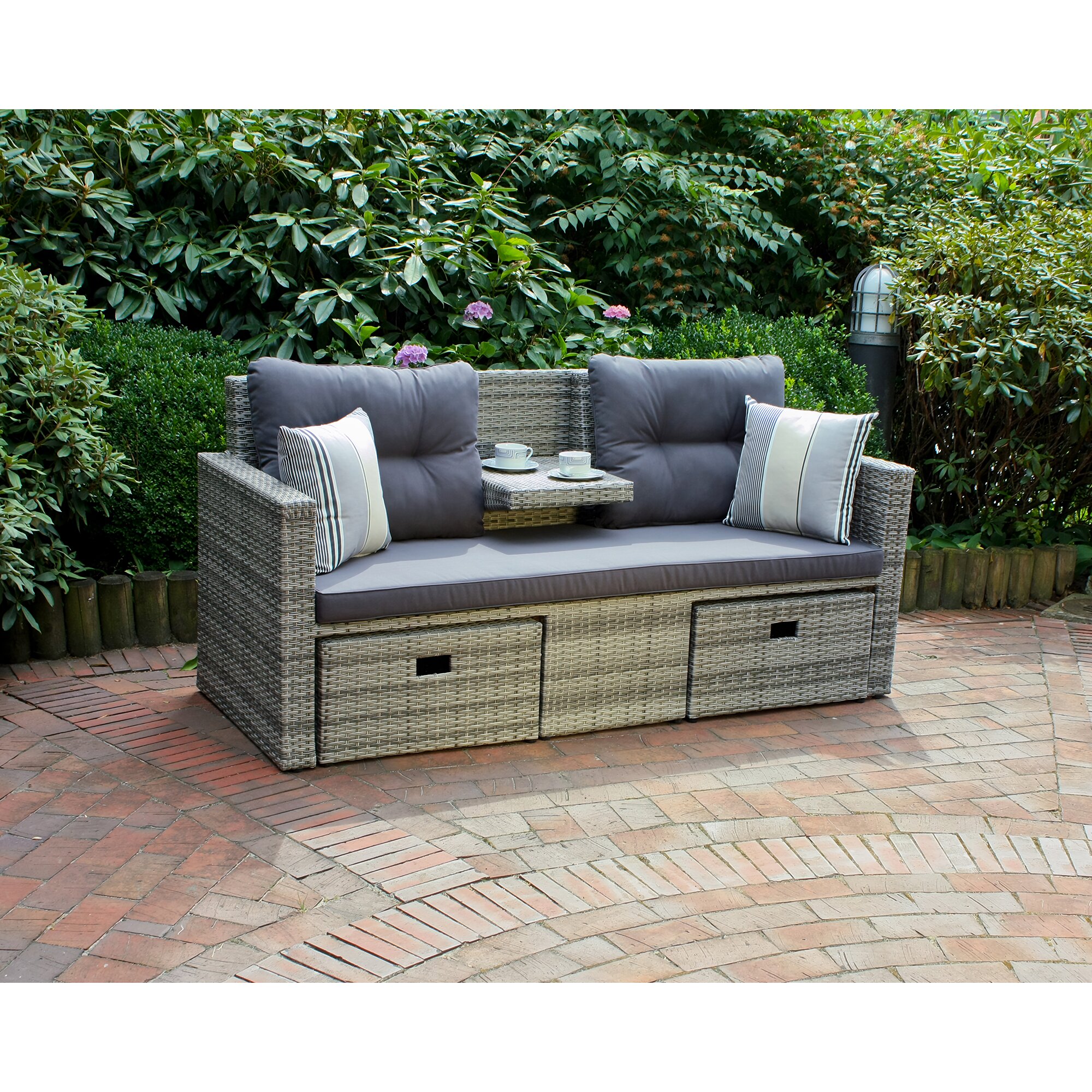 GartenZeit »Valletta« Lounge-Sofa