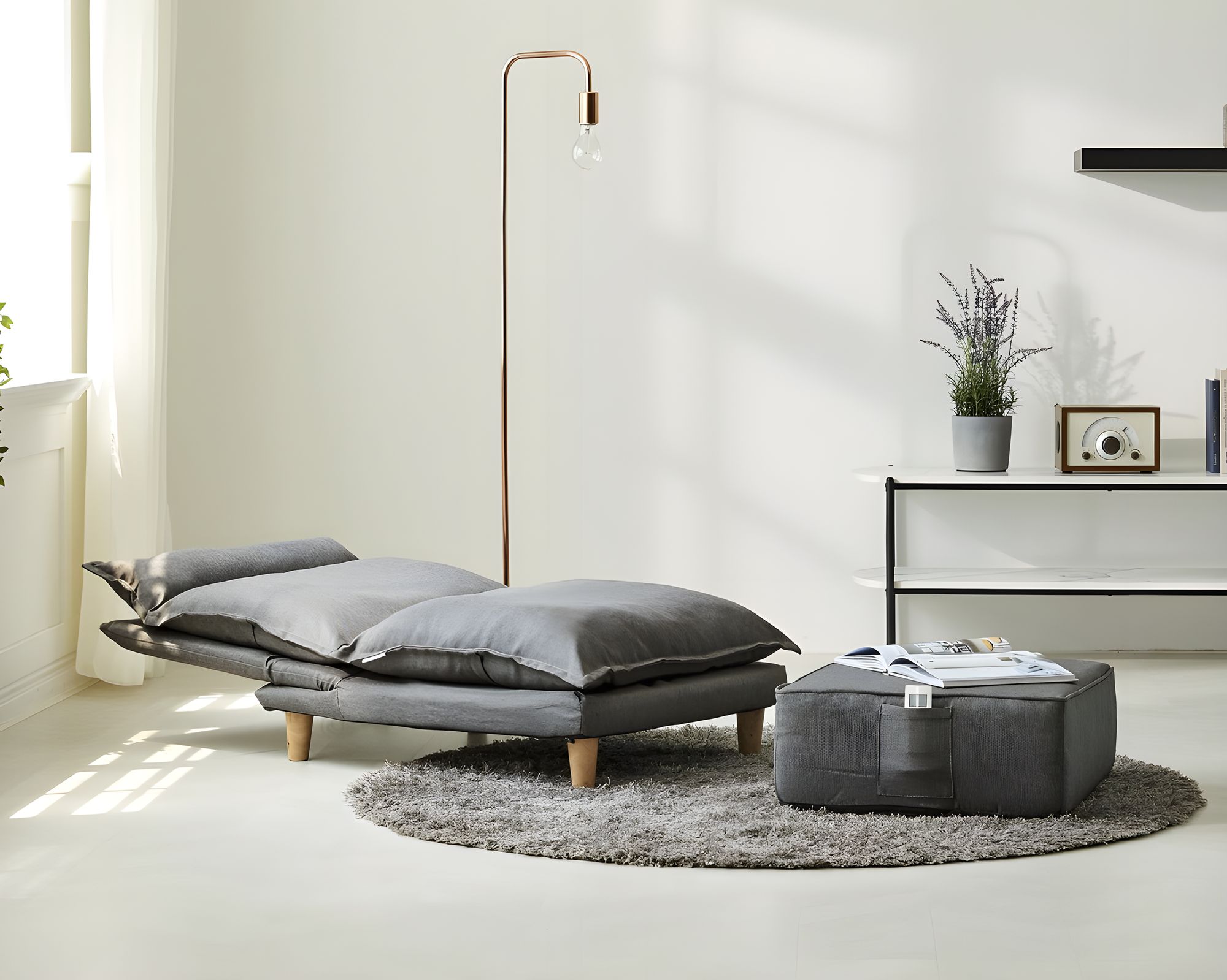 SalesFever »Davina« Sessel inkl. Hocker