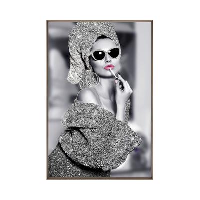 La Casa »Lady with lipstick« Wandbild 80x120 cm Image
