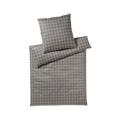 JOOP! »Soft Checks« Bettwäsche Taupe 45000-17 – erhältlich in 3 Größen Image