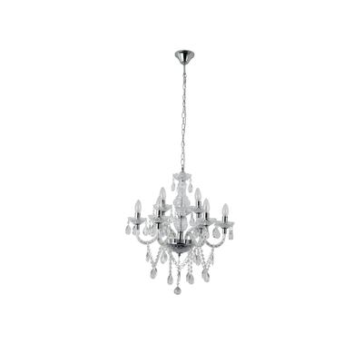SalesFever »Luxe« Kronleuchter 9-flammig transparent SalesFever »Luxe« Kronleuchter 9-flammig transparent Image