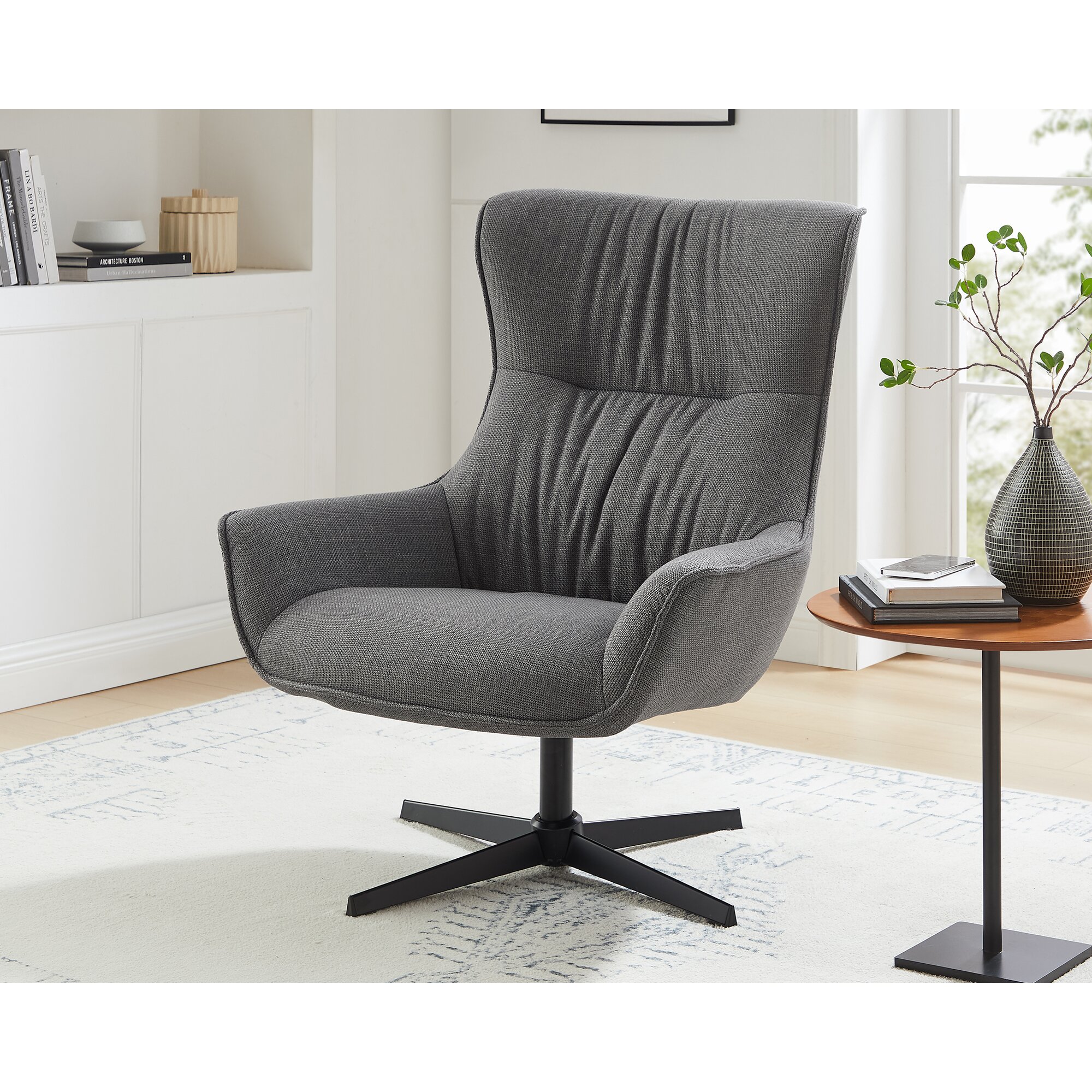 SalesFever »Candida« Drehsessel grau