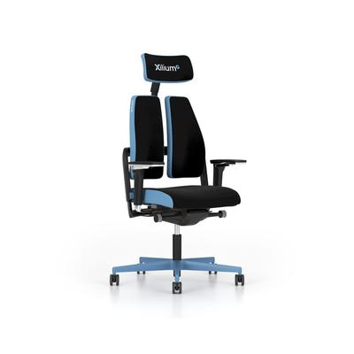 NowyStyl »Xilium G« Gaming Stuhl blau/schwarz Image