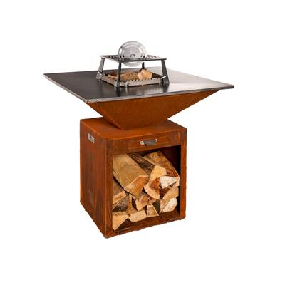 BlackForestSteel »FyrR Classic Storage Corten« Plancha Grill – erhältlich in 1 Größen Image