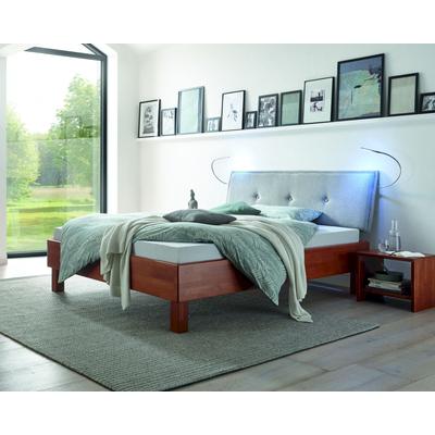 Hasena Wood-Line Massivholzbett Premium Cantu/Talma – erhältlich in Buche und in Größen von 140x200 bis 200x200 cm Image