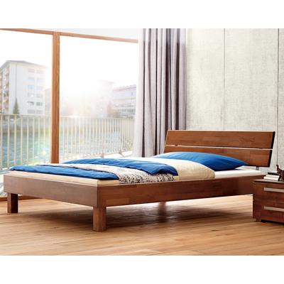 Hasena Wood-Line Massivholzbett Premium Cantu/Duetto – erhältlich in verschiedenen Holzarten – in Größen bis 200x200 cm Image