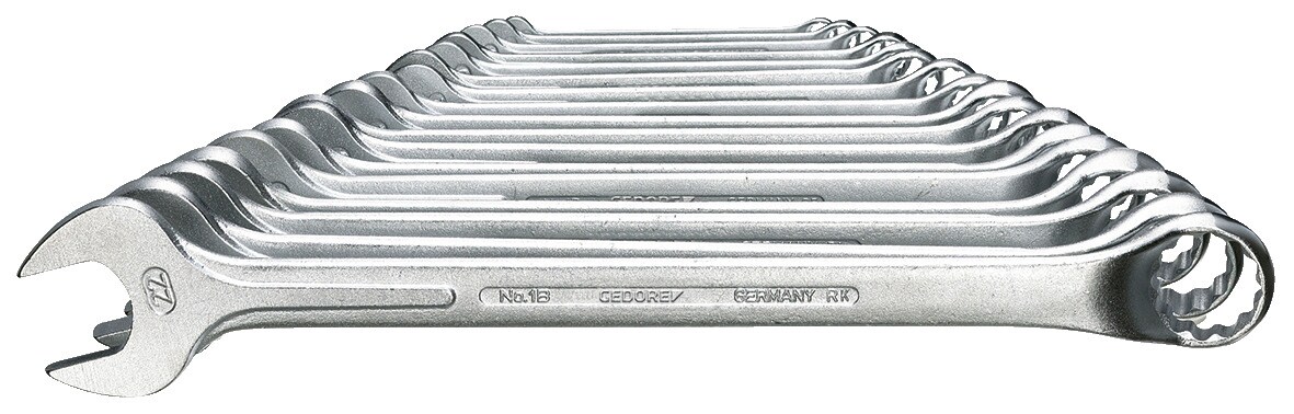 GEDORE Ring-Maulschlüssel-Satz 17-teilig 6-22 mm, 1 B-017 Image