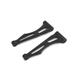 PLOQAZEH RC Car Upgrade Part For Jjrc For Scy 16101 16102 16103 16104 16106 16201 Q117 1/16 Metal Rear Upper For Swing Arm RC Car Parts Upgrade Replacement Use(Black)