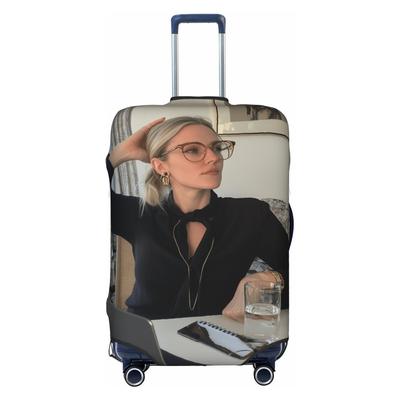 TEMU Cover With Zipper - Double-sided , Polyester, Washable Suitcase Cover, Perfect Personalized Gift For Halloween/christmas/thanksgiving Image