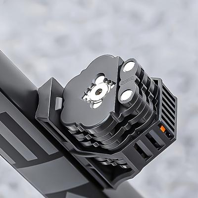 TEMU 1 Set Of Bicycle Anti-theft Pagoda Lock Portable Mountain Balance Bike Folding Lock Bicycle Combination Lock Exquisite And Beautiful Car Pendant A Good Gift For Valentine's Day Image