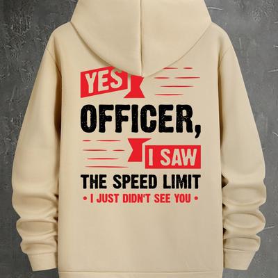 TEMU Yes I Saw The Print Hoodie, Cool Hoodies For Men, Men's Casual Graphic Design Pullover Hooded Sweatshirt With Kangaroo Pocket Streetwear For Winter Fall, As Gifts, Spring Autumn, Print Hoodie Image