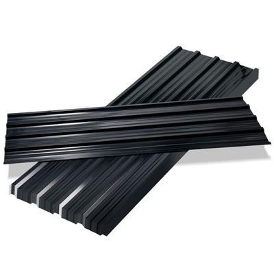 TEMU 12 Sheet Trapezoidal Sheet Corrugated Roof Sheet Roof Decoration Material Temporary Removable Image