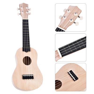 TEMU 21inch Basswood 4 String Ukelele Diy Kit Instrument Accessory Image